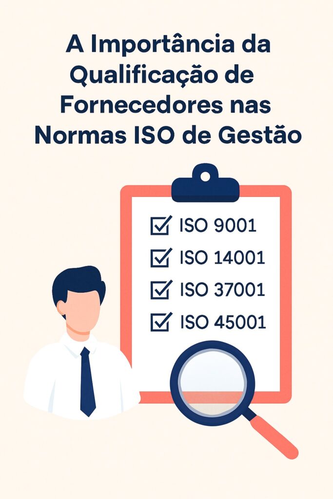 A importância da Qualificação de fornecedores nas normas ISO de Gestão