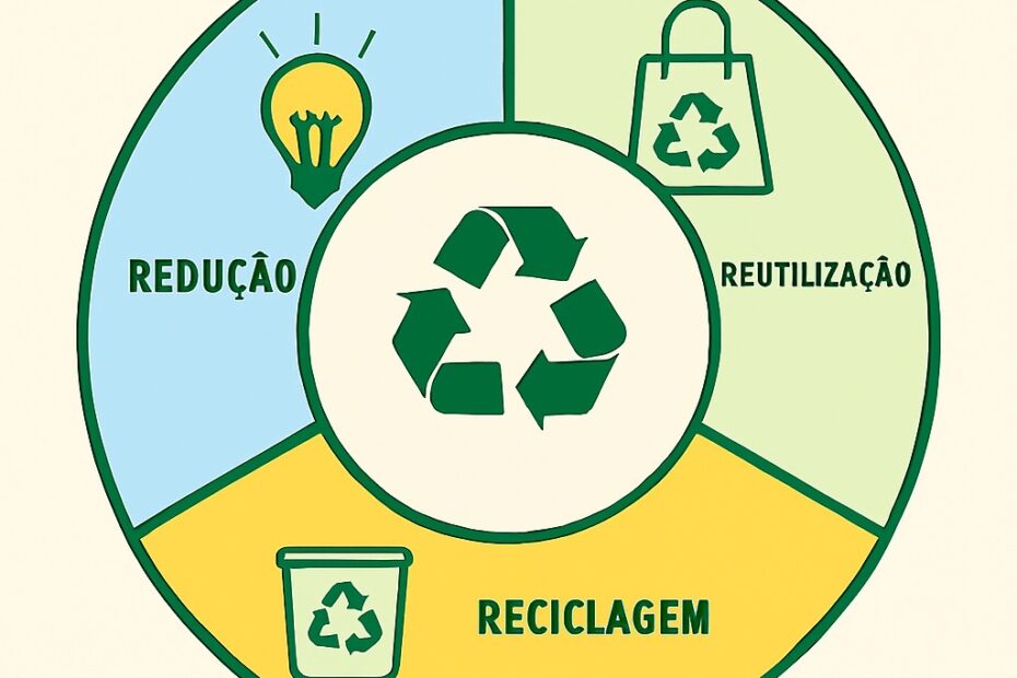 Redução, reaproveitamento e reciclagem de resíduos