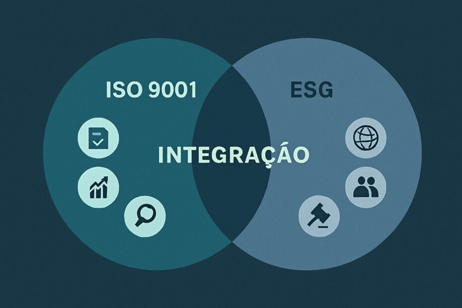 Como integrar a ISO 9001 e ESG